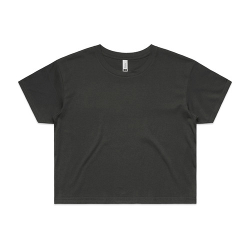 COAL wo's-crop-tee-coal